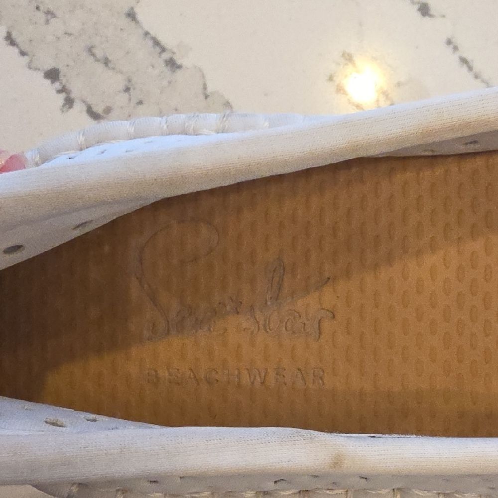 Seastar white eyelet women’s beachcomber espadrille size 9 - Picture 8 of 10